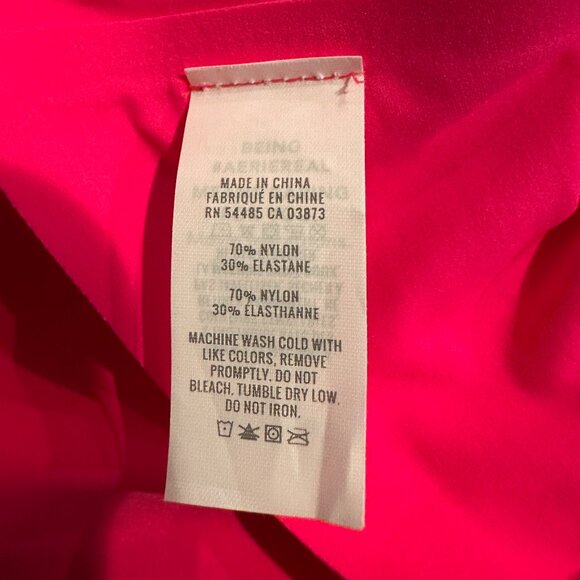 🎉 NWT! 🎉 AERIE Smoothez Hot Pink Bodysuit size large - Picture 5 of 5